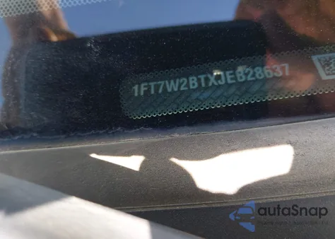 2018 Ford F-250 Xl from USA, damaged, VIN 1FT7W2BTXJEB28637